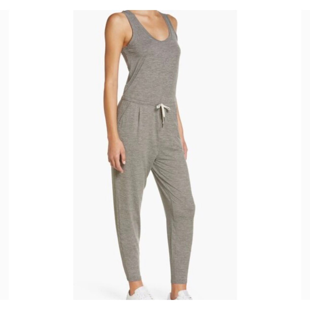 NWOT Vuori Lux Harem Grey Jumpsuit